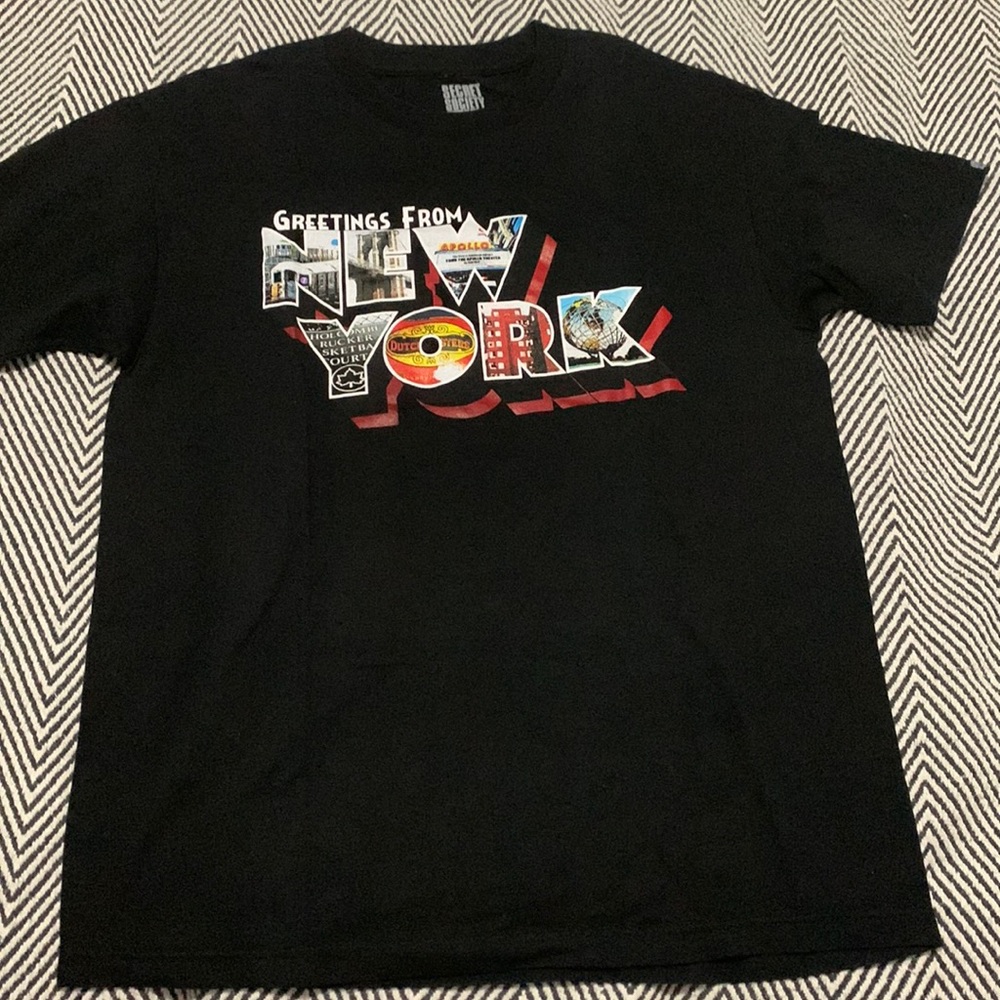 T-shirt “greetings from New York”